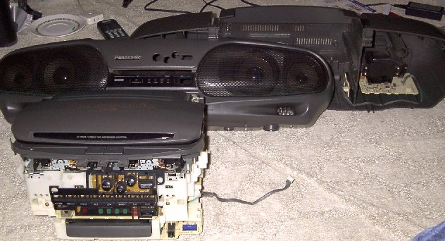 正規 Panasonic CDラジカセ RX-DT909 - ポータブルプレーヤー